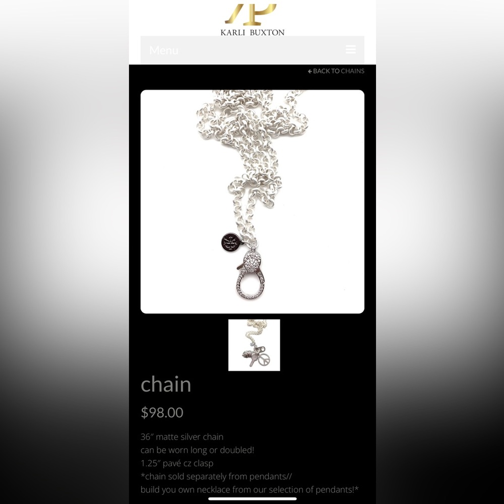 Karli Buxton Chain